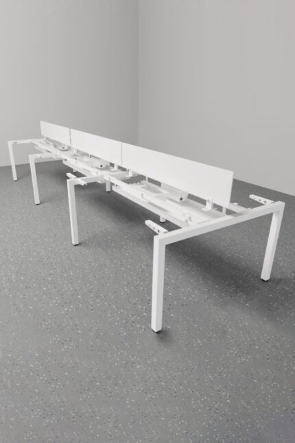 ESTRUCTURA ESTACION DE TRABAJO 6 USUARIOS. BENCH F2.